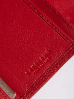 Lakeland Leather Red Small Tab Purse^Women Purses