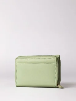 Discount Lakeland Leather Sage Green Small Purse