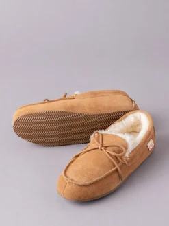 Lakeland Leather Mens Sheepskin Moccasin Slippers^ Slippers|Slippers