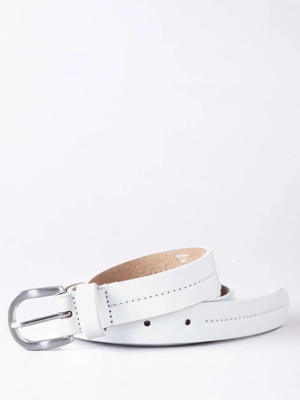 New Lakeland Leather White Kendal Belt