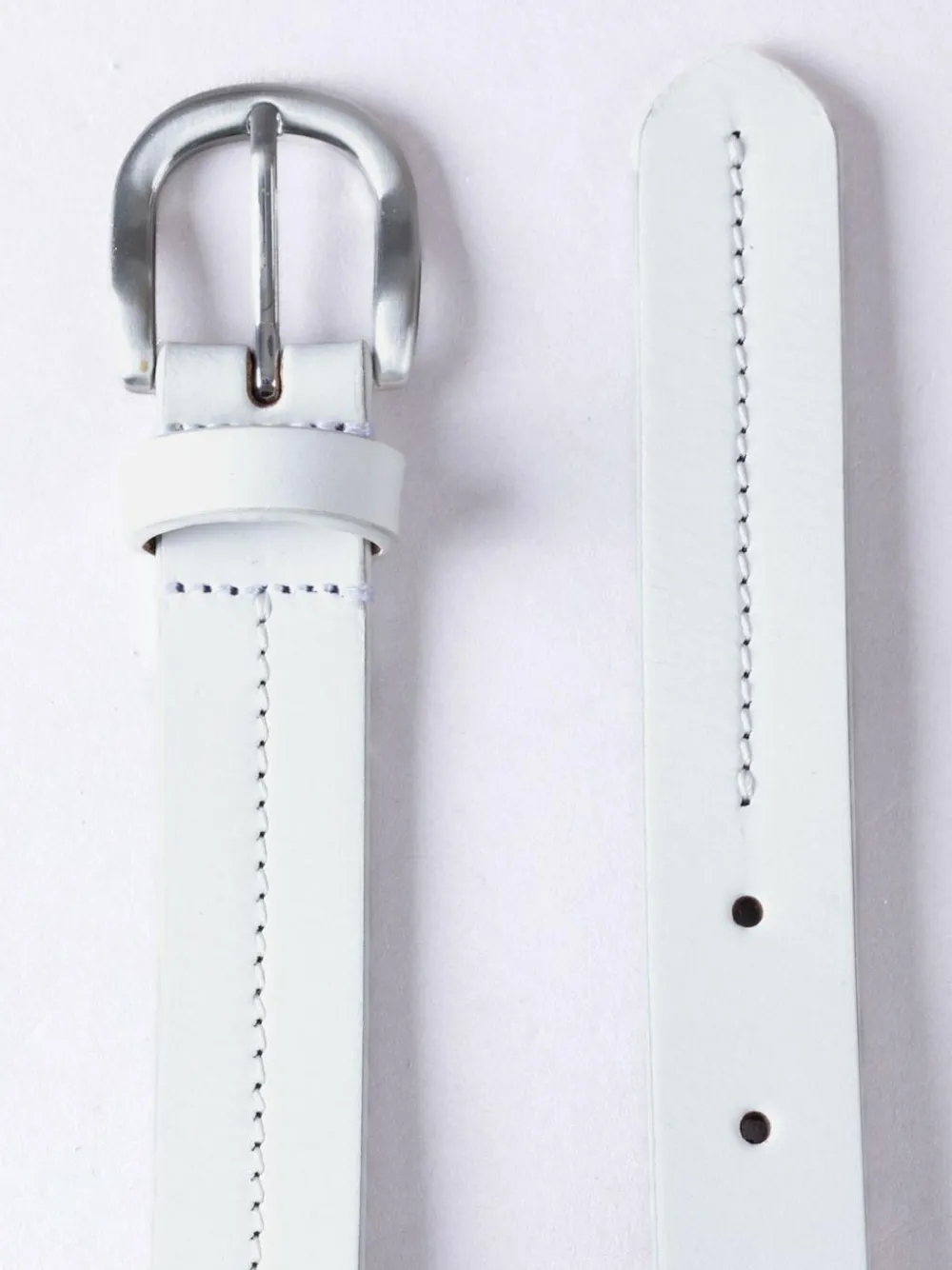 New Lakeland Leather White Kendal Belt