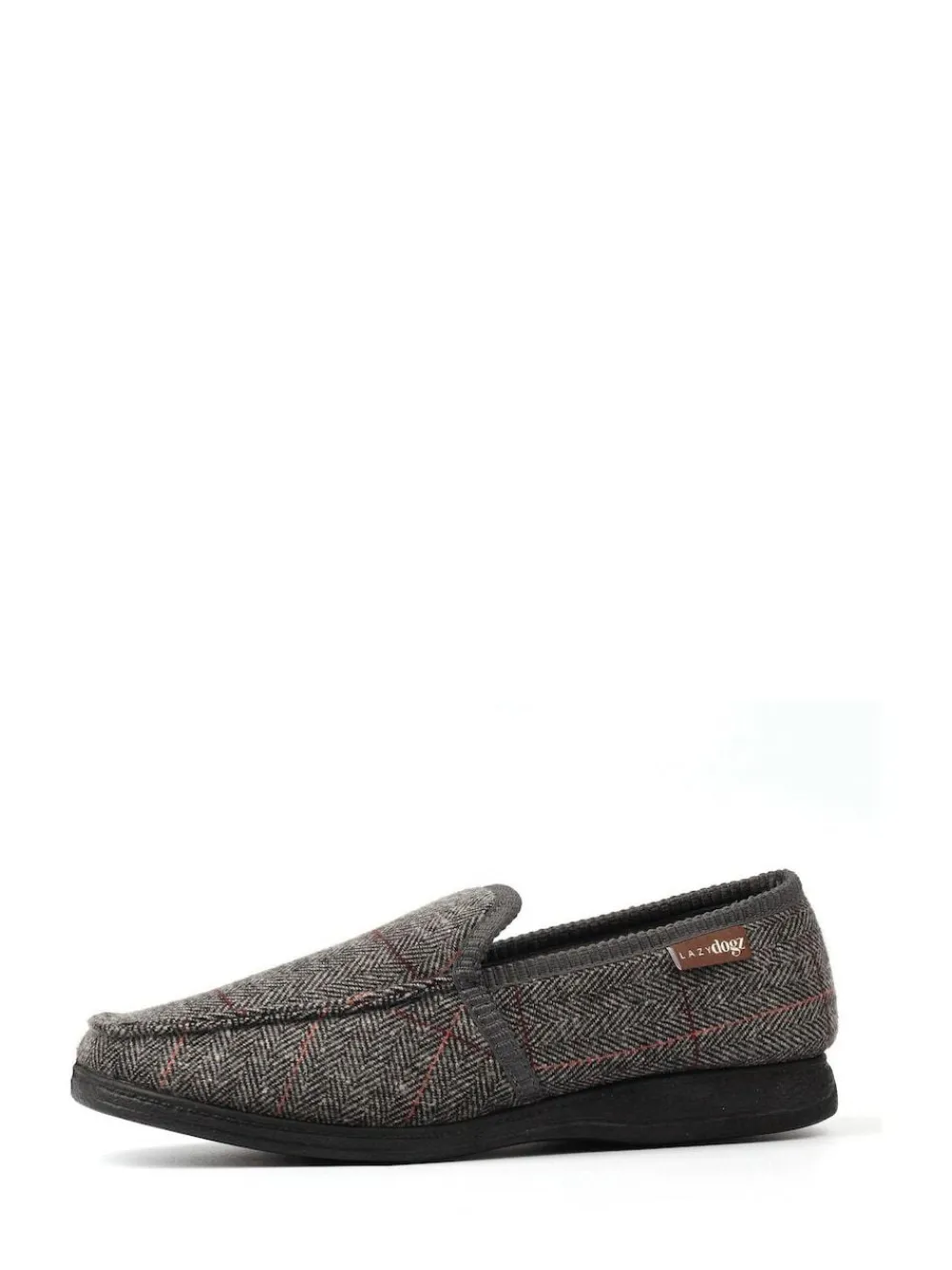 Online Lazy Dogz Blue Eisenhower II Full Slippers Grey