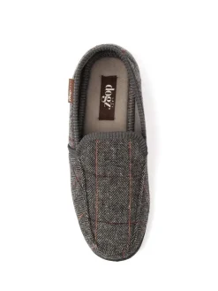Online Lazy Dogz Blue Eisenhower II Full Slippers Grey