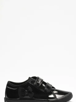 Discount Lelli Kelly Hook and Loop Trainers Black