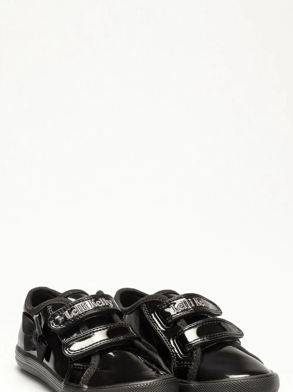 Discount Lelli Kelly Hook and Loop Trainers Black