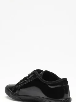 Discount Lelli Kelly Hook and Loop Trainers Black