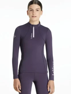 Sale LeMieux Blue Young Rider Classique Base Layer Juniper