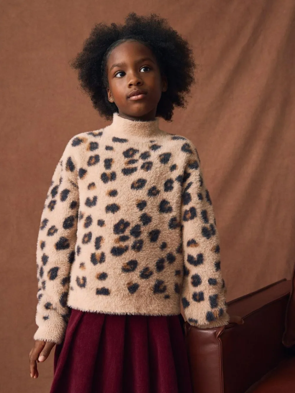 Next Fluffy Jumper (3-16yrs)^ Knitwear & Sweaters|Knitwear
