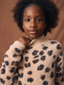 Next Fluffy Jumper (3-16yrs)^ Knitwear & Sweaters|Knitwear