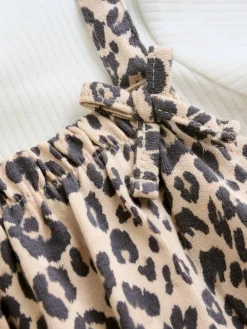 Next Baby Jersey Dungarees and Bodysuits Set 2 Piece (0mths-3yrs)^ Baby Girls|Sets & Co-Ords