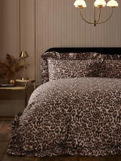 Next Brushed Cotton Frill Duvet Cover and Pillowcase Set^ Bedsets & Duvet Covers