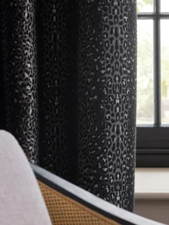 Next Jacquard Eyelet Lined Curtains^ Curtains & Blinds
