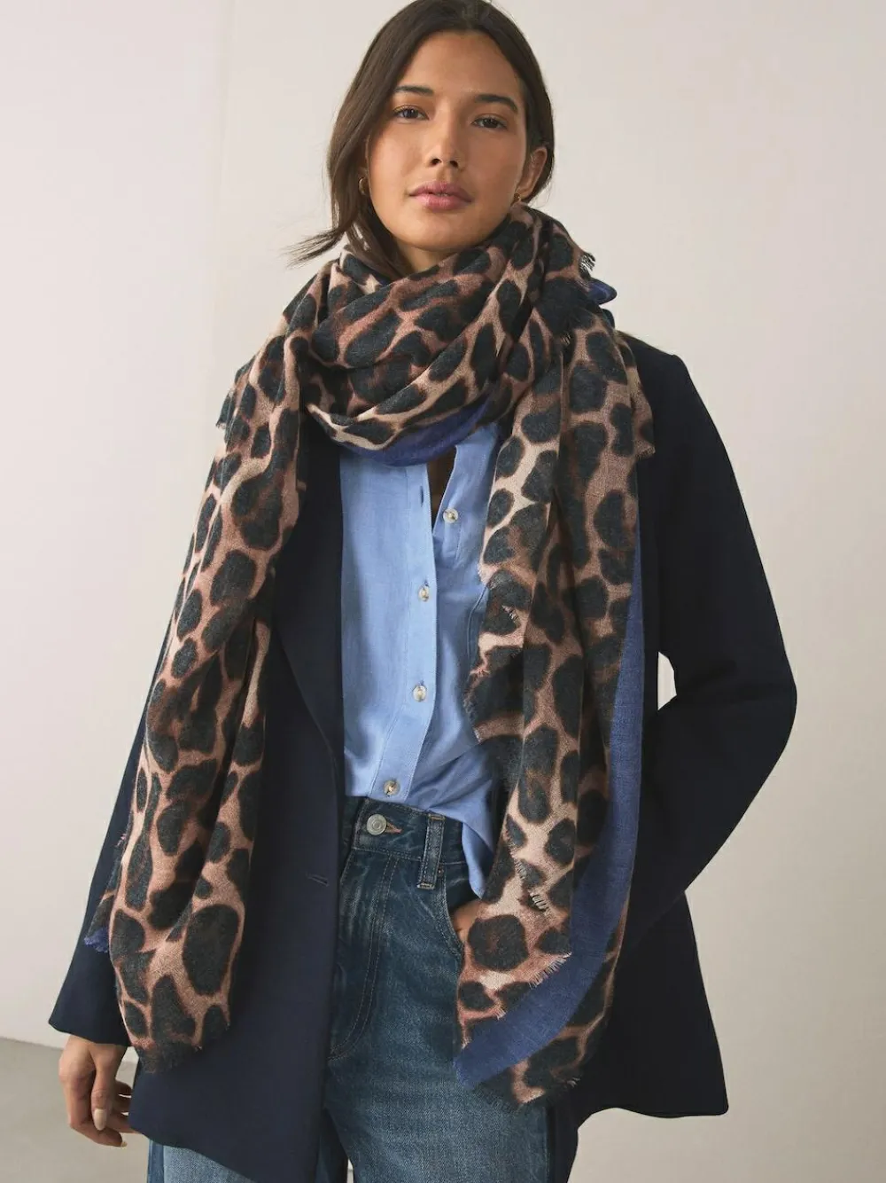 Next Leopard Print Lightweight Scarf^Women Hats, Gloves & Scarves|Hats, Gloves & Scarves