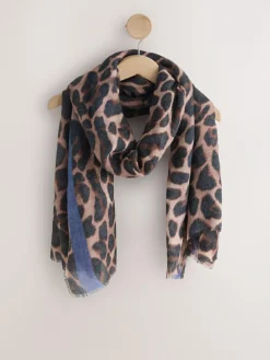 Next Leopard Print Lightweight Scarf^Women Hats, Gloves & Scarves|Hats, Gloves & Scarves