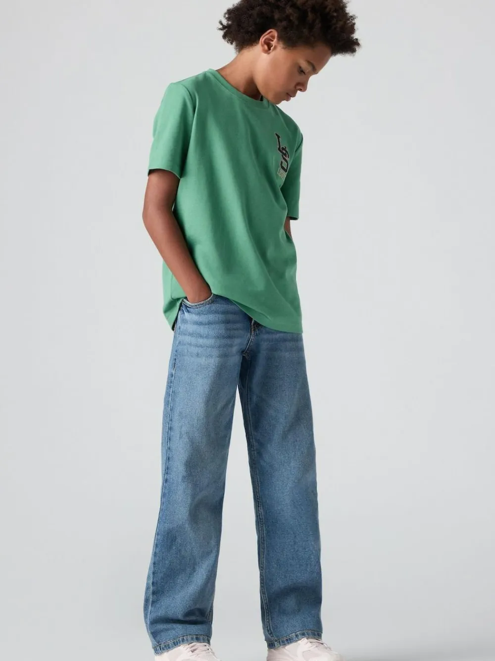 Clearance Levi's ® 555 Relaxed Straight Jeans Blue Light