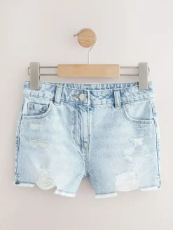 Next 100% Cotton Frayed Edge Distressed Shorts (3-16yrs)^ Shorts & Skirts