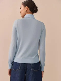 Next 100% Merino Wool N.Premium Roll Neck Jumper^Women Knitwear|Knitwear