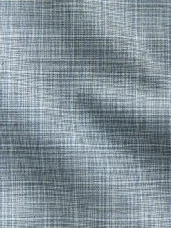 Next Light Blue Double Breasted Check Suit Jacket^ Blue Suits