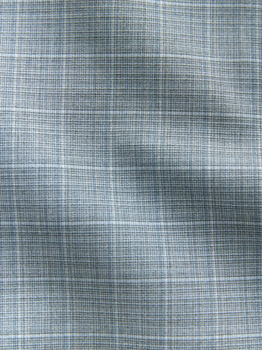 Next Light Blue Double Breasted Check Suit Jacket^ Blue Suits