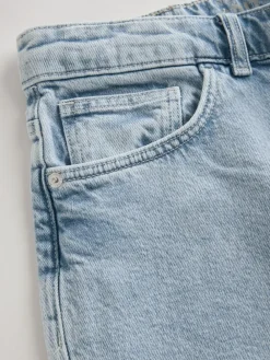 Sale Next EDIT Baggy Fit Jeans Light Blue