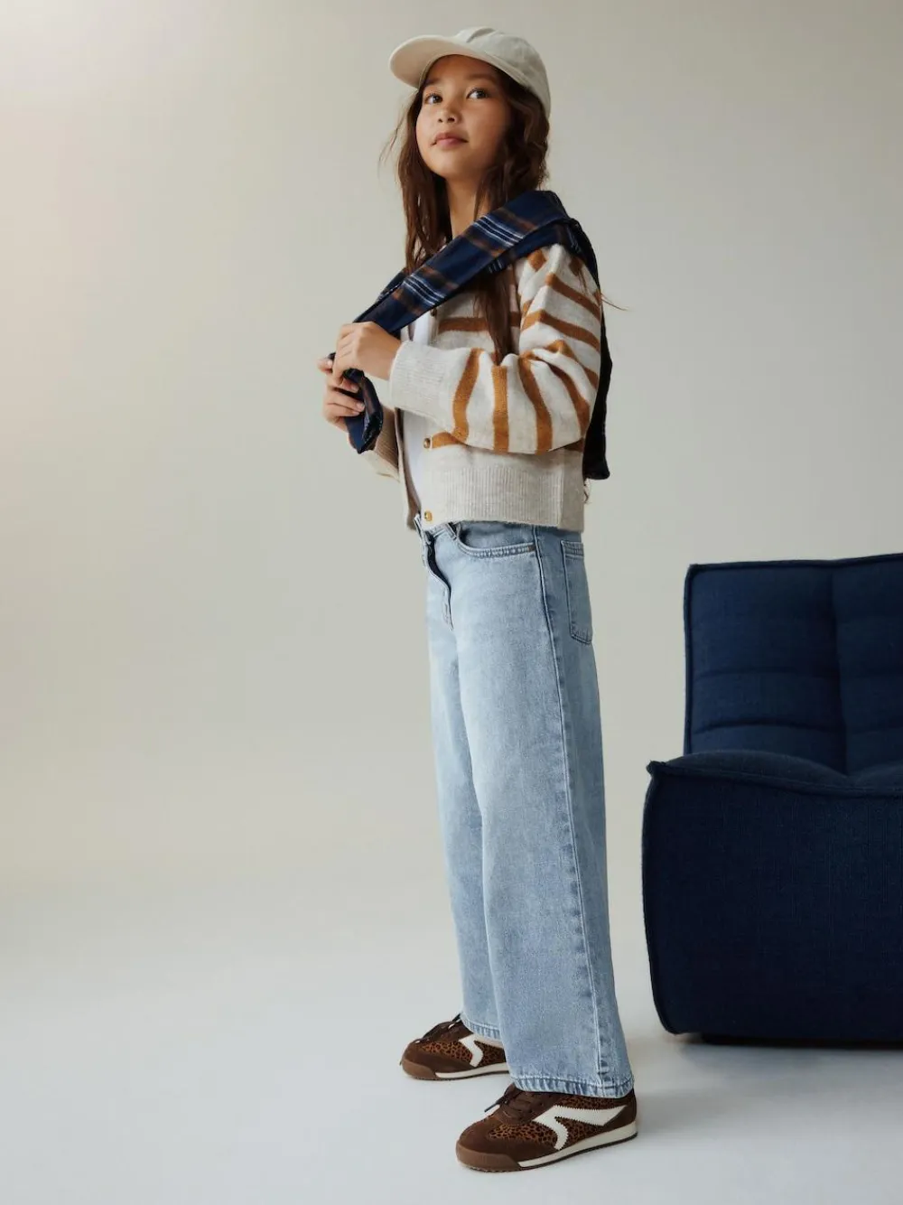 Next Extra Wide Leg Jeans (6-16yrs)^ Jeans