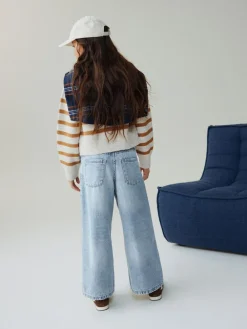 Next Extra Wide Leg Jeans (6-16yrs)^ Jeans