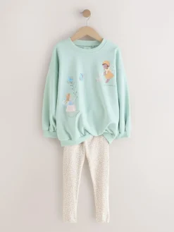 Next Sweatshirt and Leggings Set (3mths-7yrs) Light Blue Fairy
