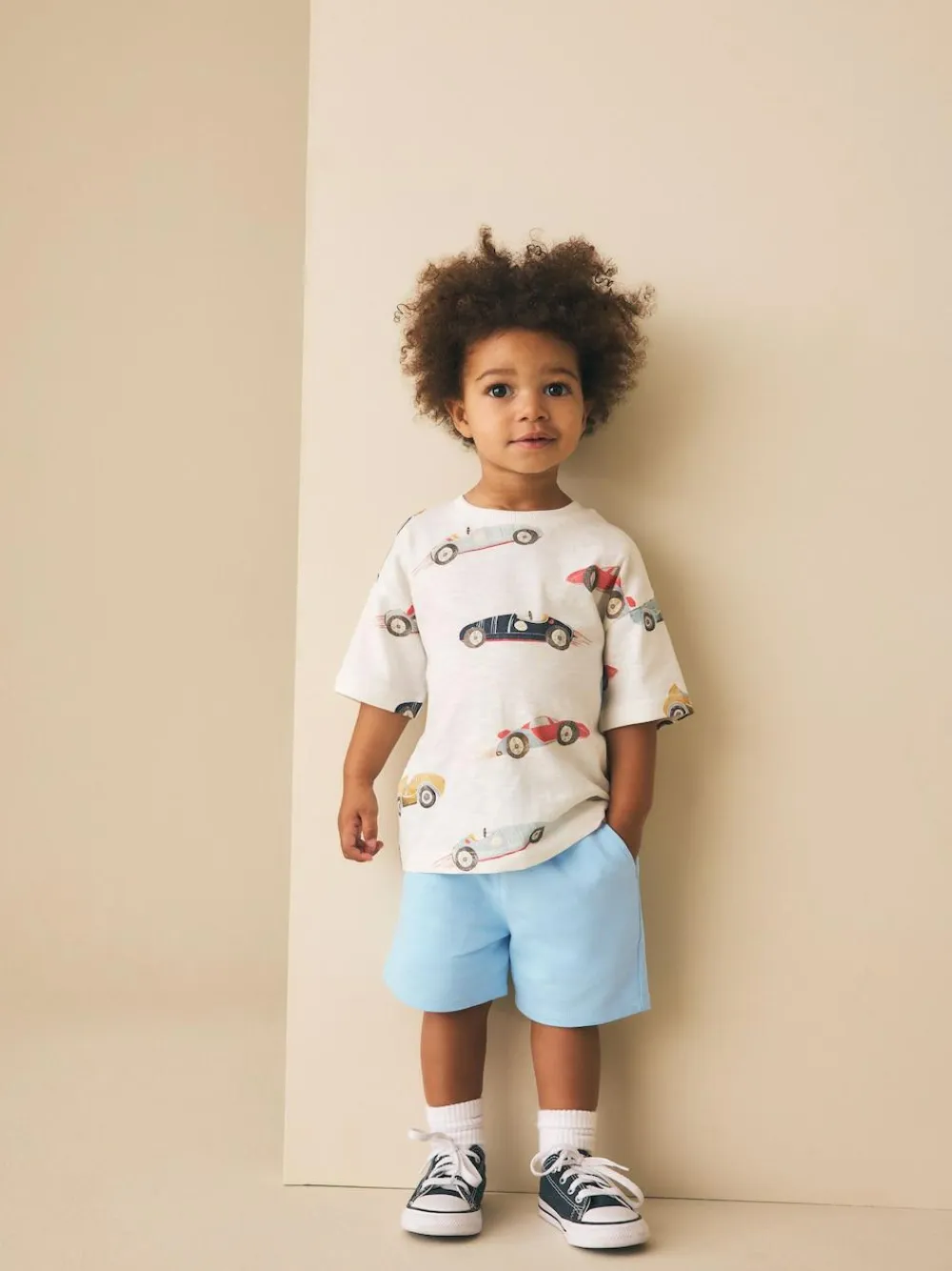Sale Next Light Blue Jersey Shorts (3mths-7yrs)