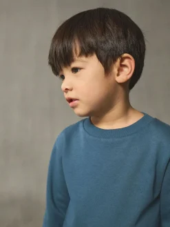 Next Light Blue Plain Sweatshirt And Joggers Set (3mths-7yrs)^BOY Sweatshirts & Hoodies|Sets & Outfits