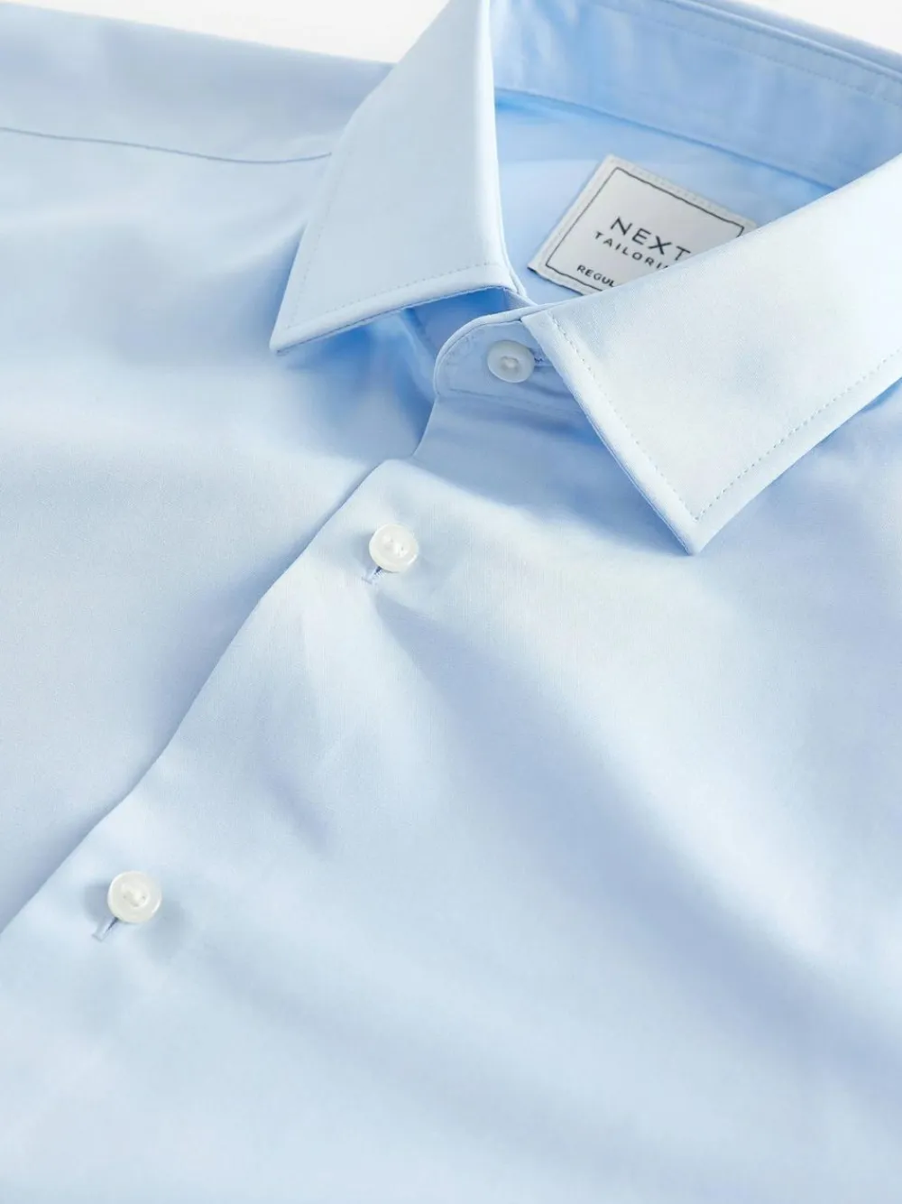 Next Regular Fit Easy Care Double Cuff Smart Shirt^ Shirts|Occasionwear