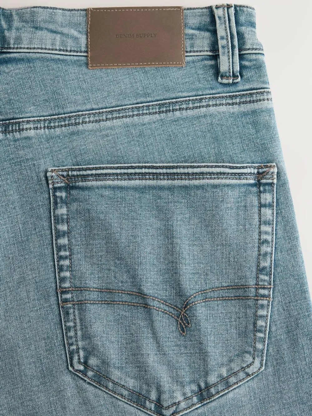 Next Light Blue Straight Fit Motionflex Jeans^ Jeans|Jeans