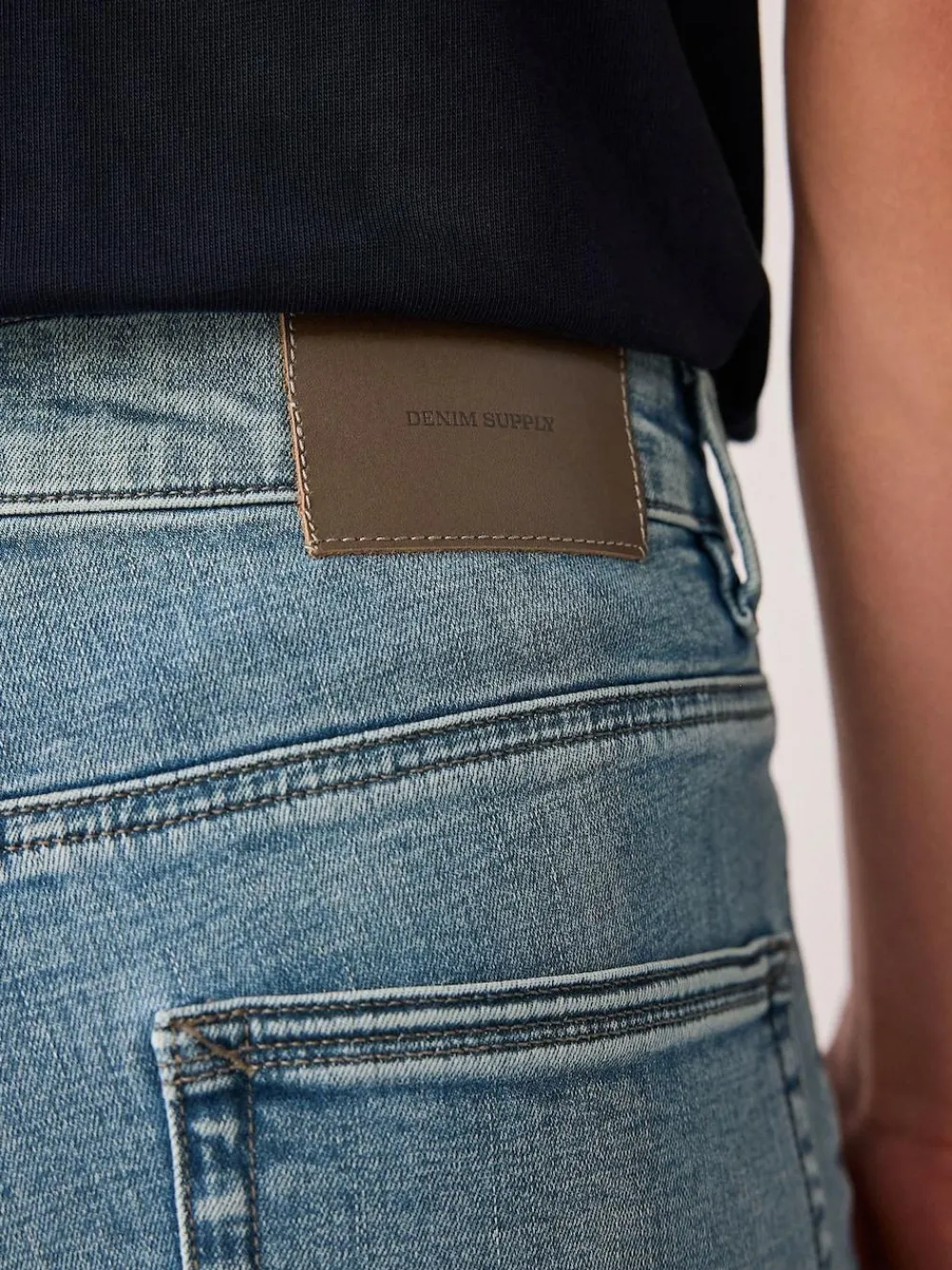 Next Light Blue Straight Fit Motionflex Jeans^ Jeans|Jeans