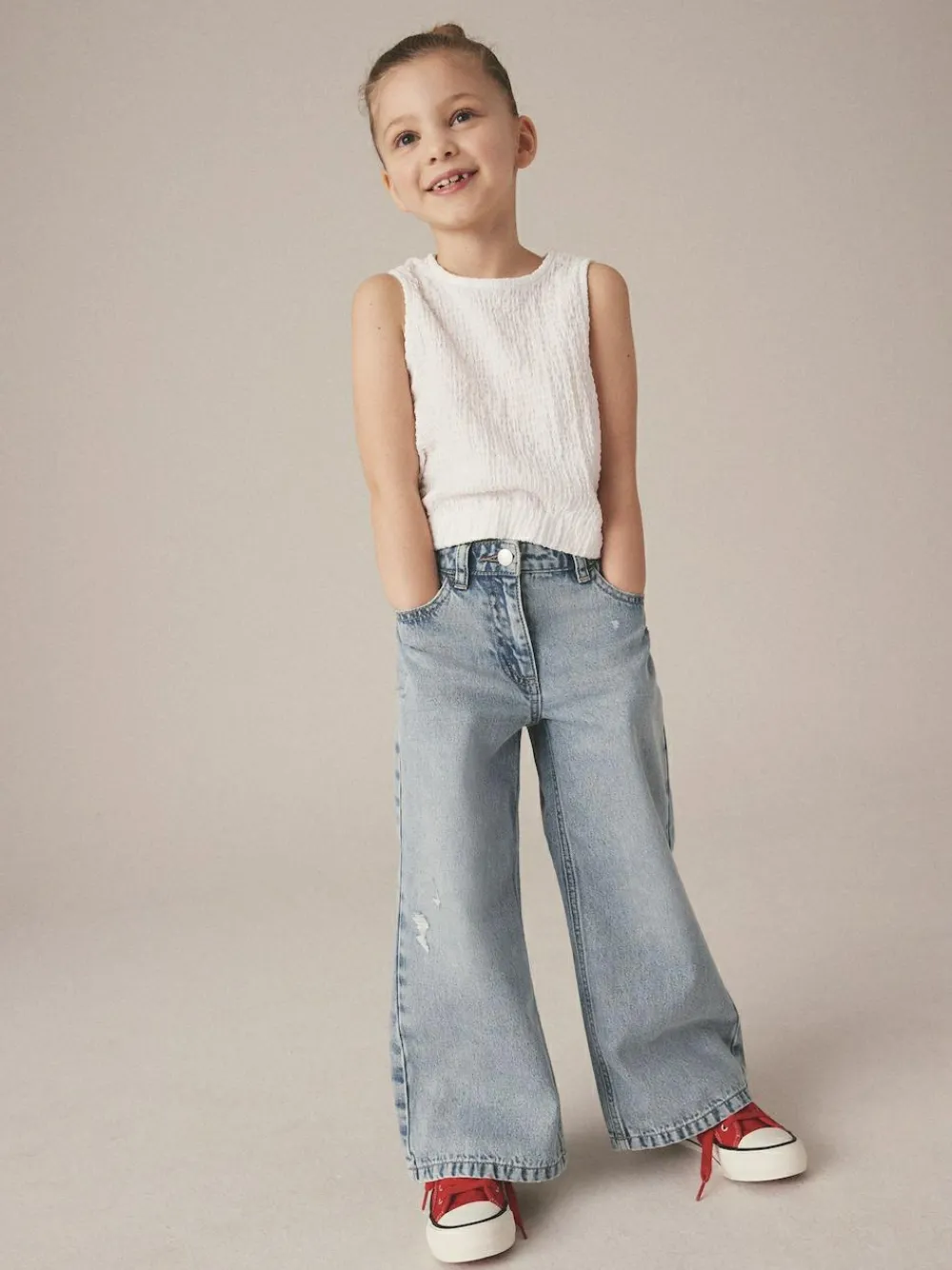 Next Wide Leg Jeans (3-16yrs)^ Jeans