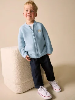 Discount Next Light Blue Zip Through Cardigan (3mths-7yrs)