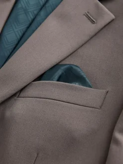 Online Next Regular Fit Motionflex Stretch Suit Jacket Light Brown