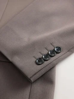 Online Next Regular Fit Motionflex Stretch Suit Jacket Light Brown