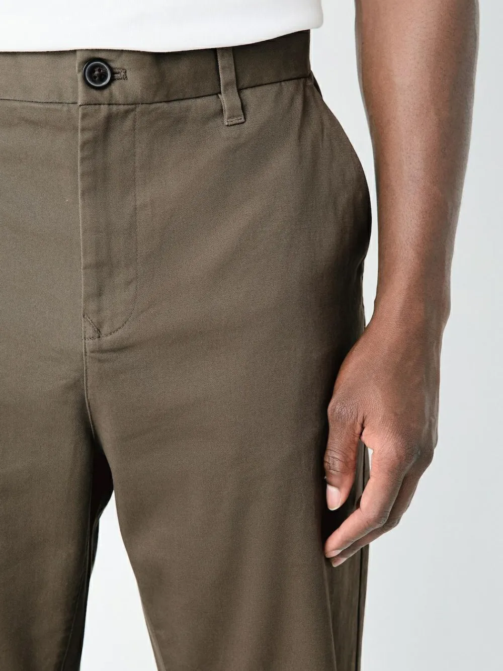 Next Light Brown Regular Tapered Fit Stretch Chinos Trousers^ Pants & Chinos