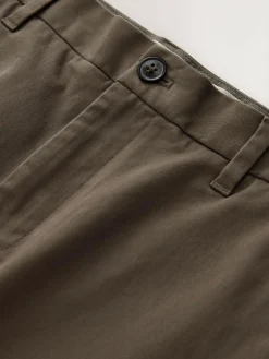 Next Light Brown Regular Tapered Fit Stretch Chinos Trousers^ Pants & Chinos