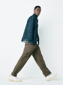 Next Light Brown Relaxed Fit Stretch Chinos Trousers^ Pants & Chinos