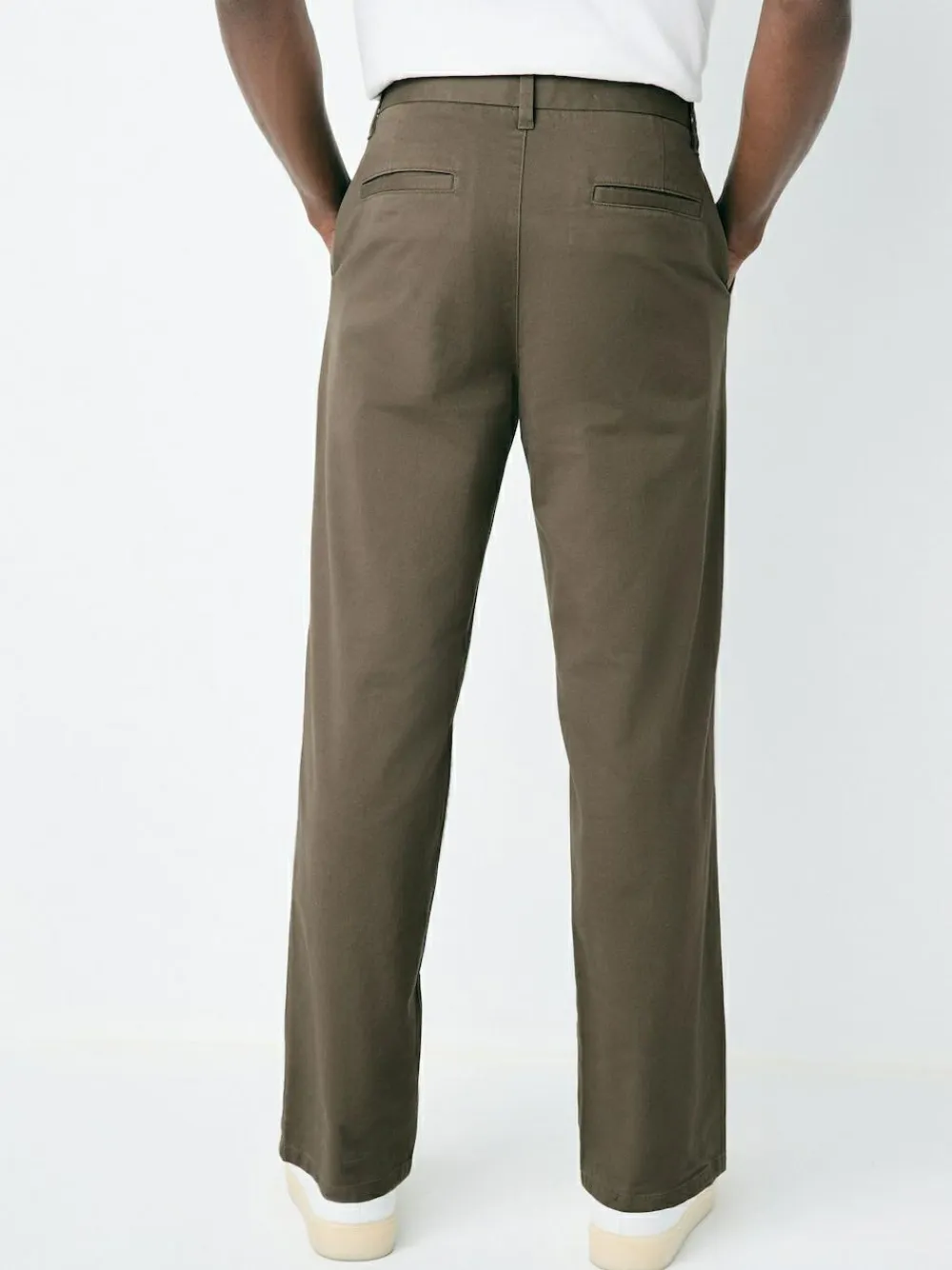 Next Light Brown Relaxed Fit Stretch Chinos Trousers^ Pants & Chinos