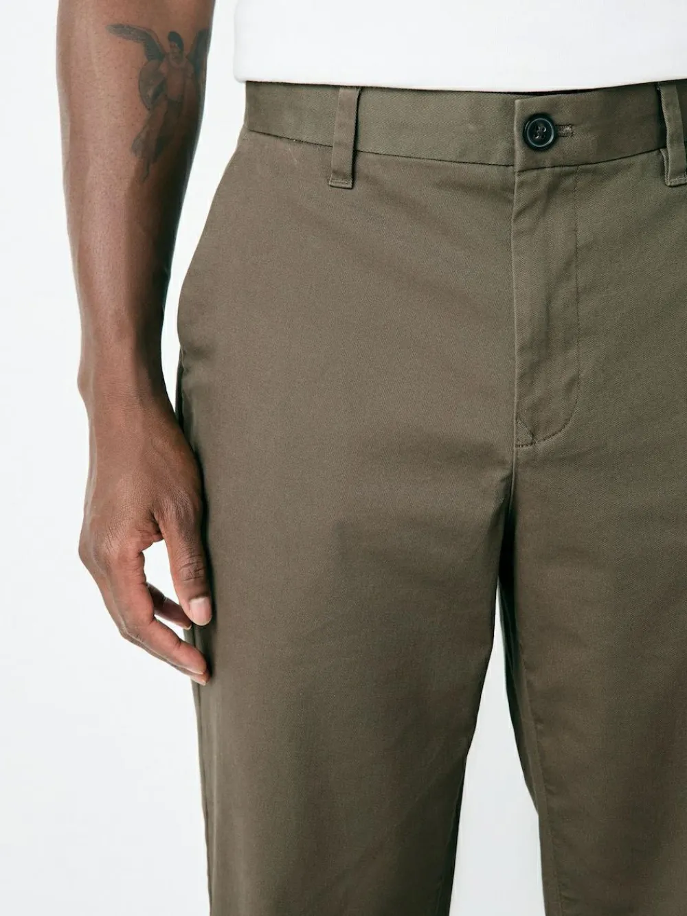 Next Light Brown Relaxed Fit Stretch Chinos Trousers^ Pants & Chinos