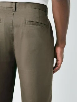 Next Light Brown Relaxed Fit Stretch Chinos Trousers^ Pants & Chinos