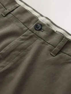 Next Light Brown Relaxed Fit Stretch Chinos Trousers^ Pants & Chinos