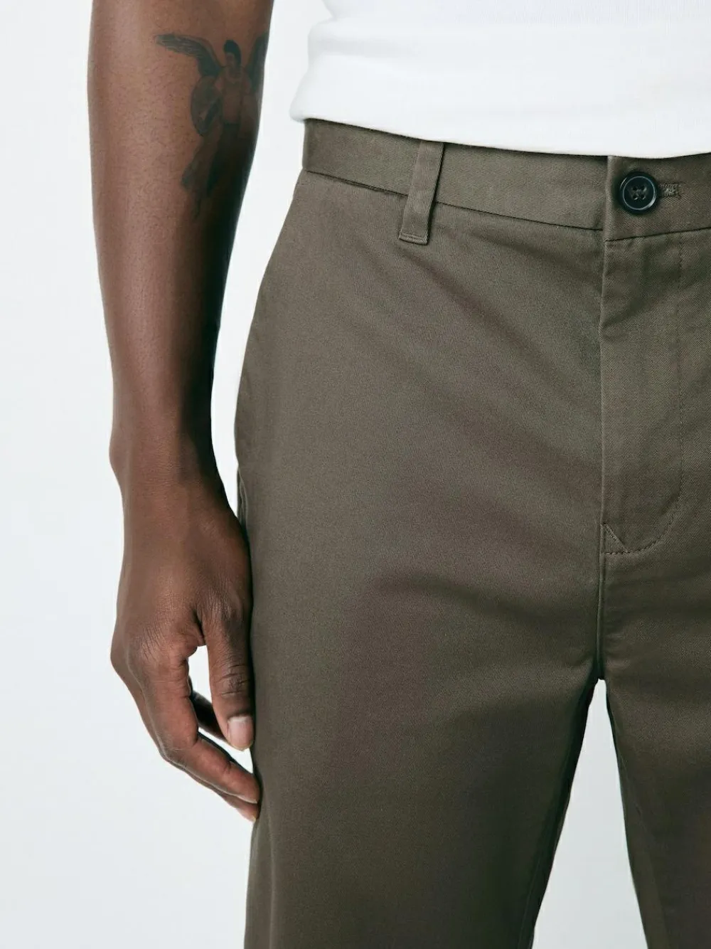 Next Light Brown Slim Fit Stretch Chinos Trousers^ Nightwear|Pants & Chinos