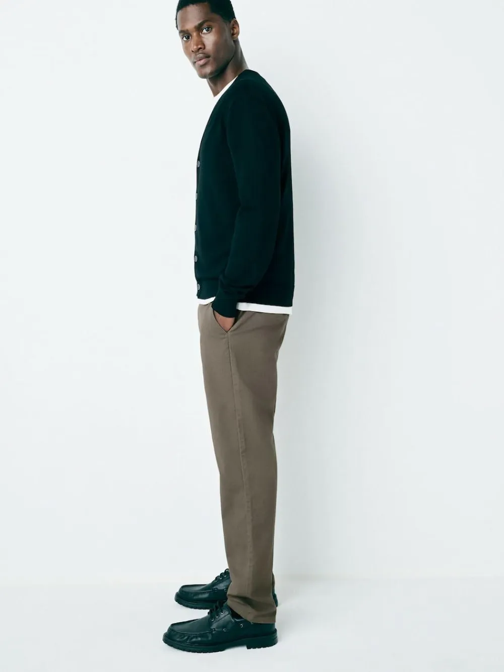 Next Light Brown Slim Fit Stretch Chinos Trousers^ Nightwear|Pants & Chinos