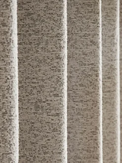 Best Next Bouclé Super Thermal Eyelet Curtains Light Grey