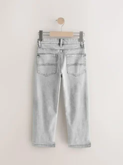 Outlet Next Light Grey Loose Fit Stretch Jeans (3-17yrs)