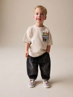 Next Marvel Short Sleeve Cotton T-Shirt (3mths-8yrs)^BOY Newborn Clothing|Tops