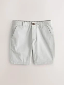 Next Light Grey Regular Fit Chino Shorts (3-16yrs)^BOY Shorts