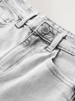 Next Light Grey Regular Fit Stretch Jeans (3-17yrs)^BOY Jeans|Jeans